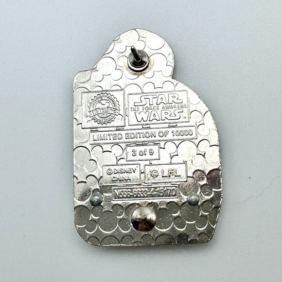 Disney Pin Star Wars The Force Awakens Chewbacca Countdown #3 111109 - Picture 4 of 5